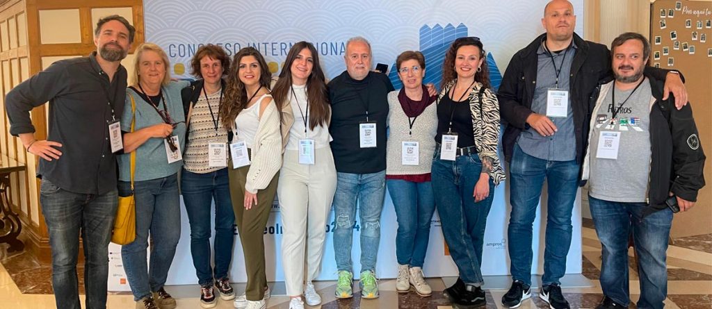 Equipo de Fundación Amás que acudió al Congreso Aedis