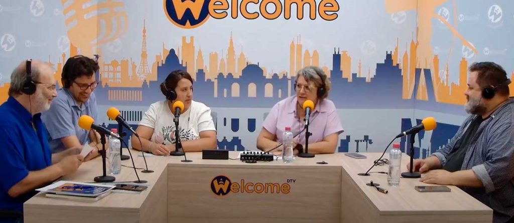 Image de las personas que participaron en WelcomeDTV junto a Fundación AMÁS