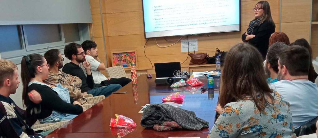 Alumnado y docentes de la formación