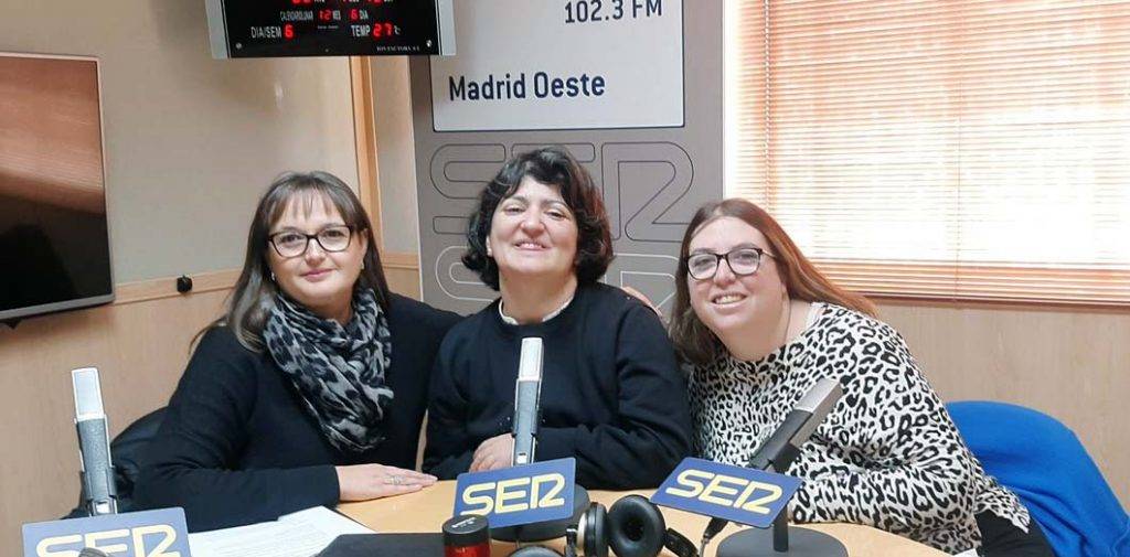 De izquierda a derecha: Rosa, Marisa y Arancha