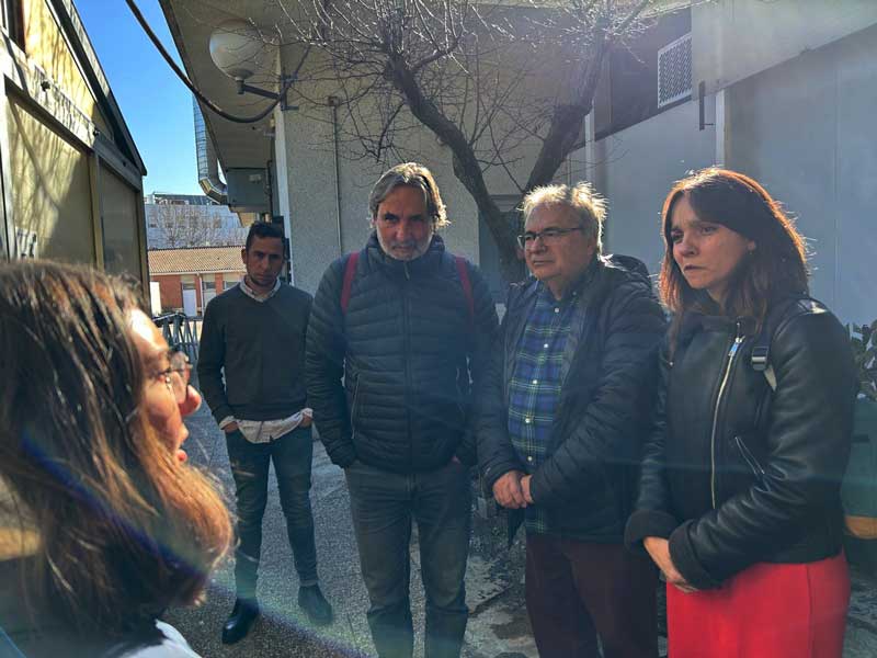Acceso al taller medioambiental