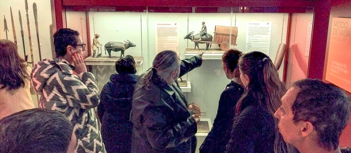 Culturetas en el museo antropologico