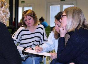 Profesionales del equipo reflexionan sobre fortalezas en torno a los servicios de Inclusión Coimbra
