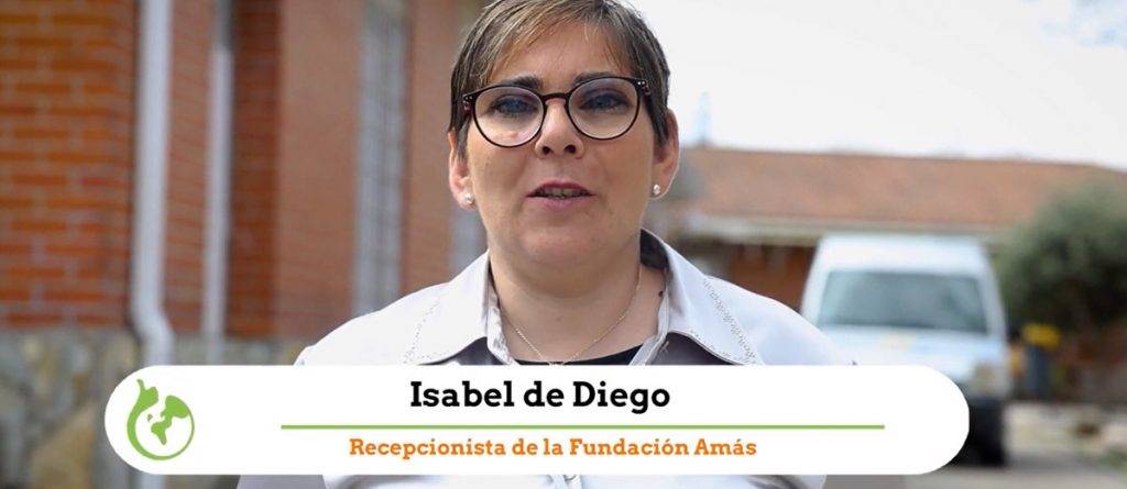 Fotograma del reportaje con la imagen de Isabel