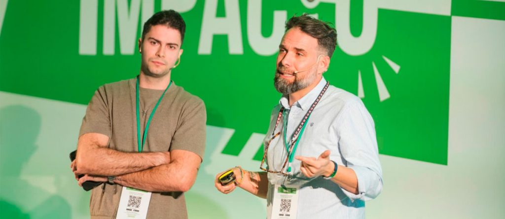 Diego Redondo y Sergio Aguinaga, responsabes del proyecto