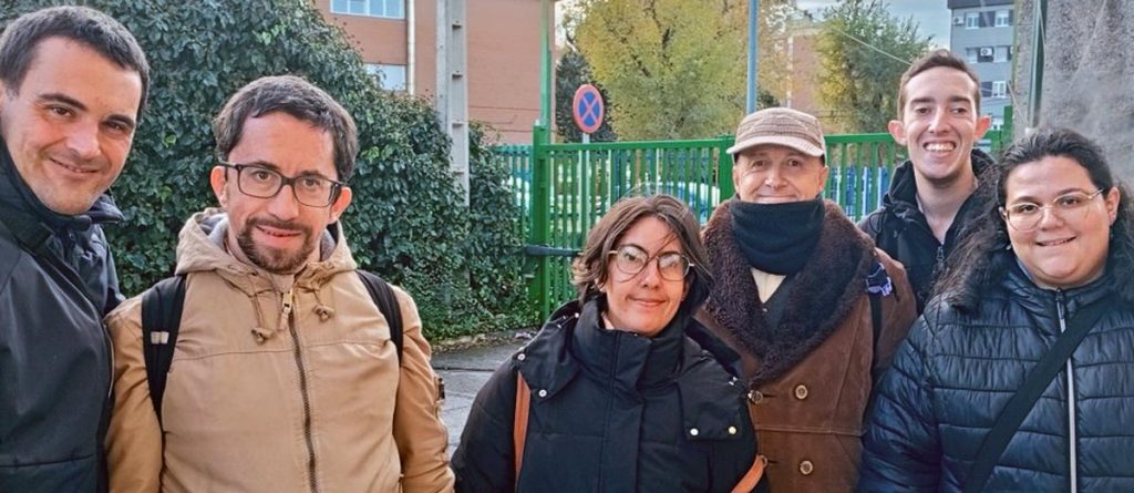 Representantes de Comité Ciudadanía de Fundación AMÁS en Leganés