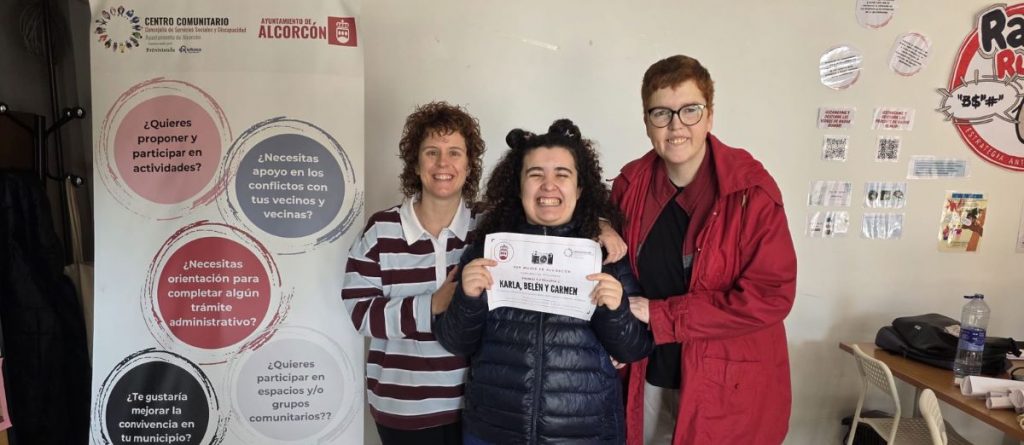 Belén Fernández, Karla Amador y Carmen Arias, ganadoras del certamen