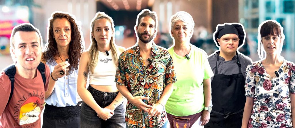 Participante del vídeo de Plena Inclusión
